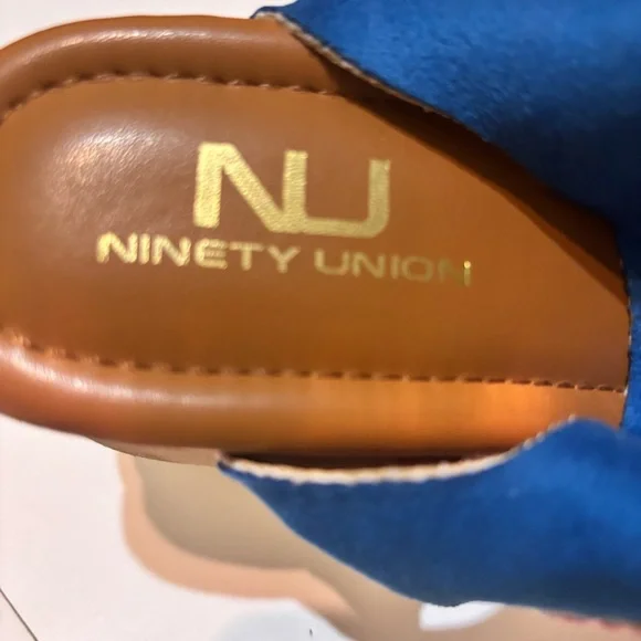 Ninety Union Blue Sandals - Picture 8 of 10
